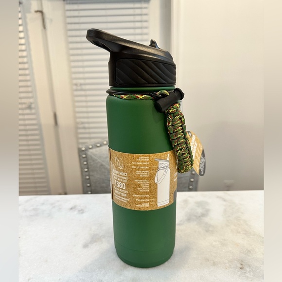 Brand New Zenith Stainless Steel Flip Up Straw Paracord Handle Tumbler - 32oz - Picture 2 of 8